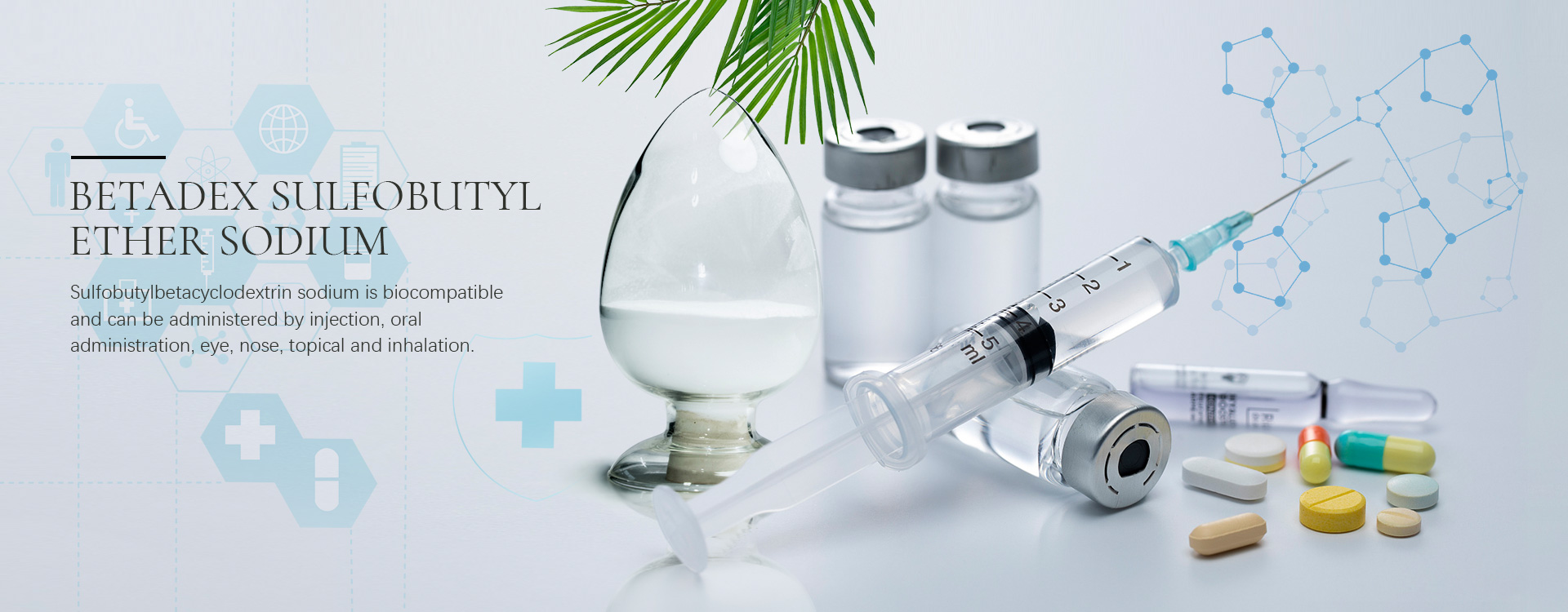 Déantóirí Sóidiam Betadex Sulfobutyl Ether tSín