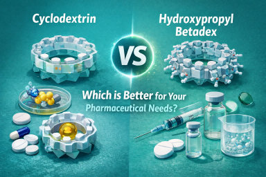 Cyclodextrin vs Hydroxypropyl Betadex: Cé acu ceann is fearr do do riachtanais chógaisíochta?