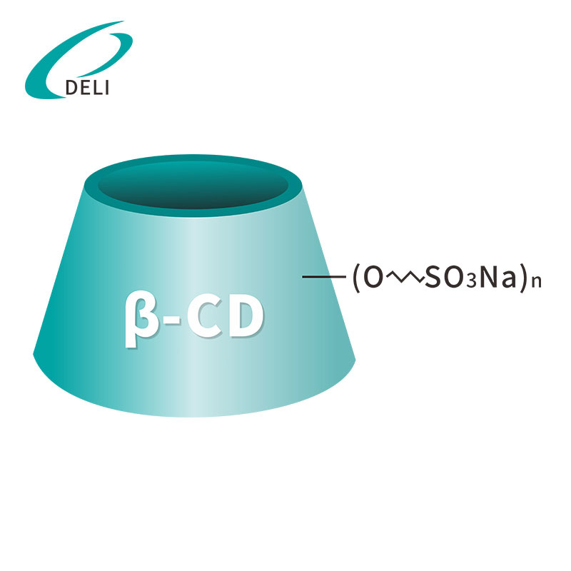 Salann Sóidiam éitear Sulfobutyl-Beta-Cyclodextrin